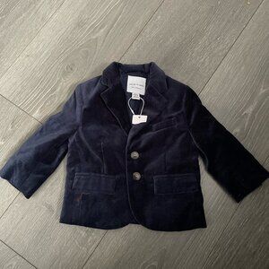 NWT Janie & Jack Velour Jacket 6/12m